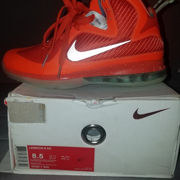 nike lebron 9 Mint